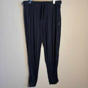 SAXX Snooze Pant Navy Blue Jogger Lounge Sleep XL Elastic Waist Pockets